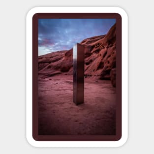 Lockhart Basin Utah Monolith Sticker